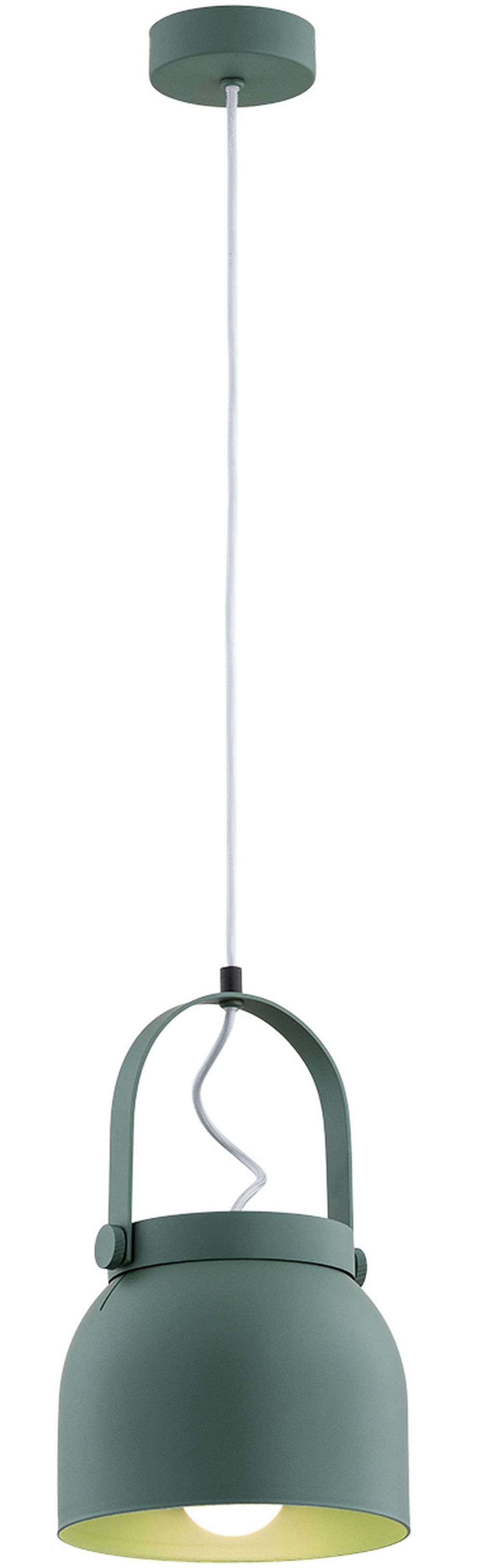 Darmowa Dostawa - Lampa wisząca 1x15 W zielona Argon Logan 8283