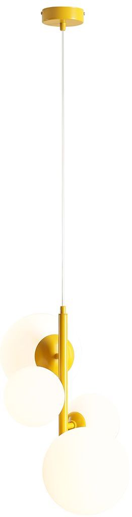Darmowa Dostawa - Lampa wisząca żółta Aldex Bloom 1091L14