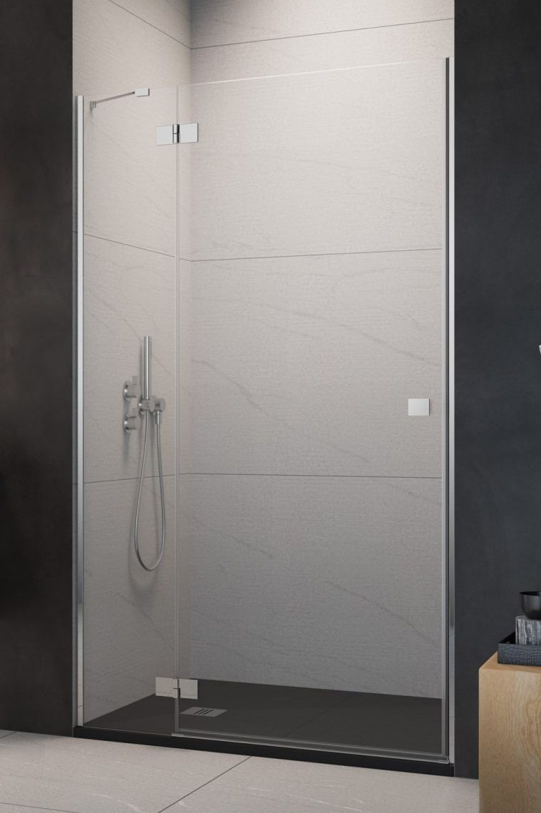 Darmowa Dostawa - Ścianka prysznicowa 33.7 cm chrom połysk/szkło przezroczyste Radaway Essenza 8 DWJ 104603370101L