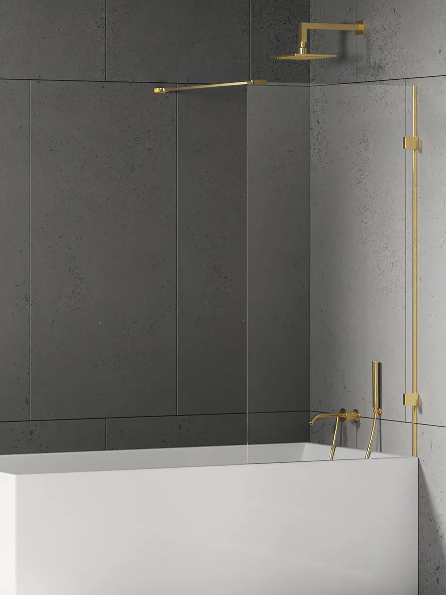 Darmowa Dostawa - Parawan nawannowy jednoczęściowy New Trendy Eventa Gold Shine EXK4895WP