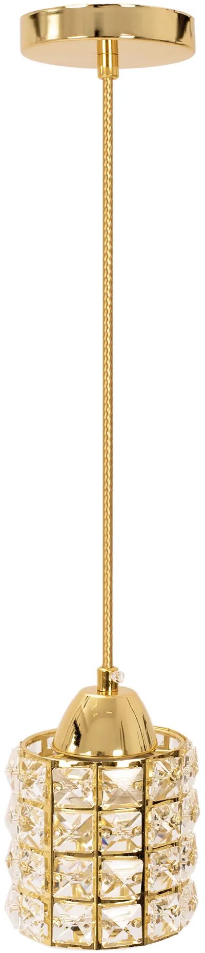 Darmowa Dostawa - Lampa wisząca 1x60 W złota TooLight Kryształ OSW06874