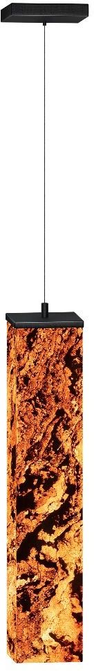 Darmowa Dostawa - Lampa wisząca 1x25 W brązowy Abigali Marble Stone MPLS6614606R