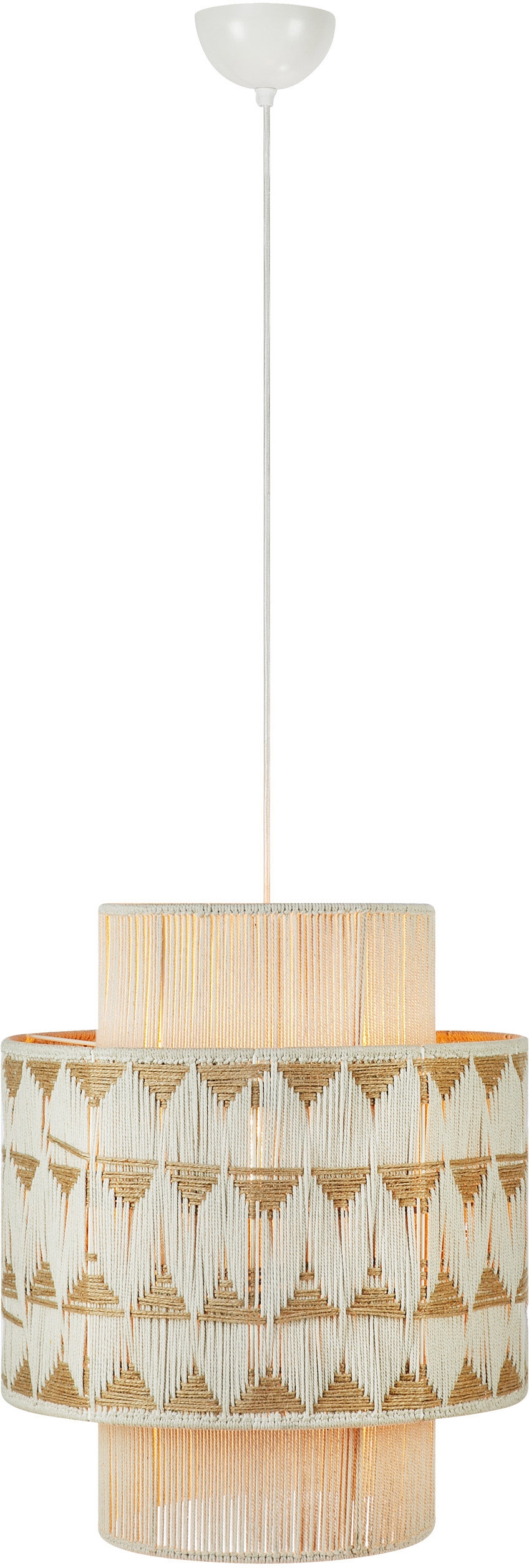 Darmowa Dostawa - Lampa wisząca 1x40 W brązowa-beżowa Markslöjd Ano 108824