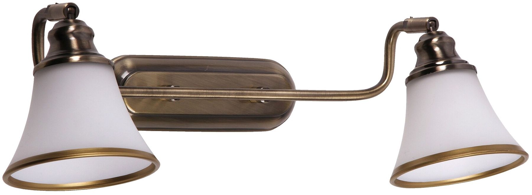 Darmowa Dostawa - Kinkiet 2x40 W brązowy Rabalux Grando 6546