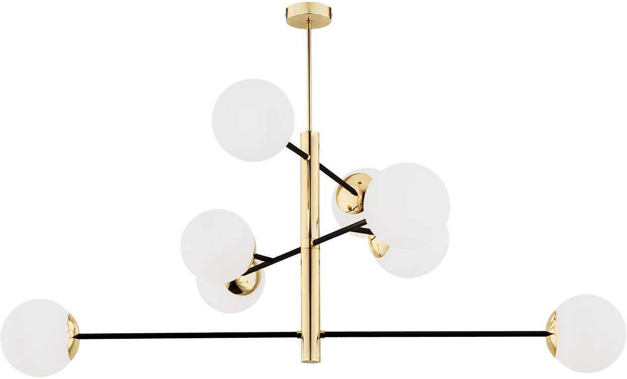Darmowa Dostawa - Lampa podsufitowa powyżej 6x15 W czarny Argon Cameron 5041