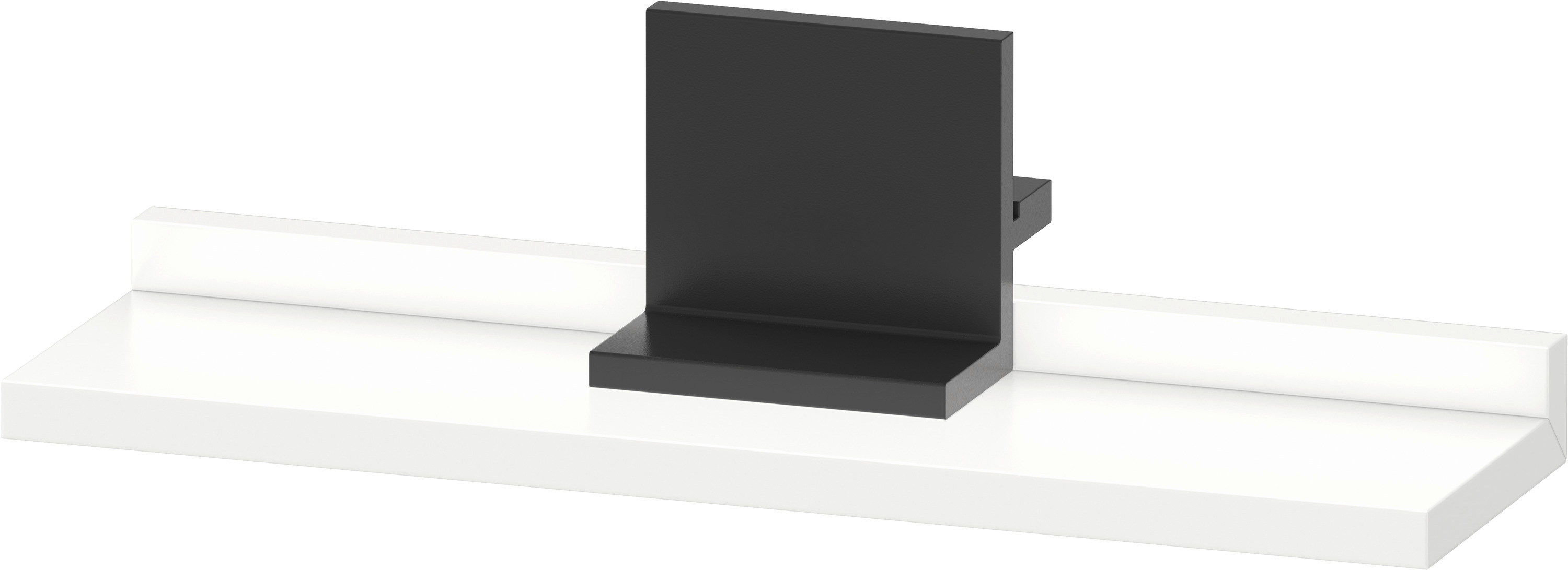 Darmowa Dostawa - Półka 40 cm biała-czarna Duravit Sivida SV74300BD180000