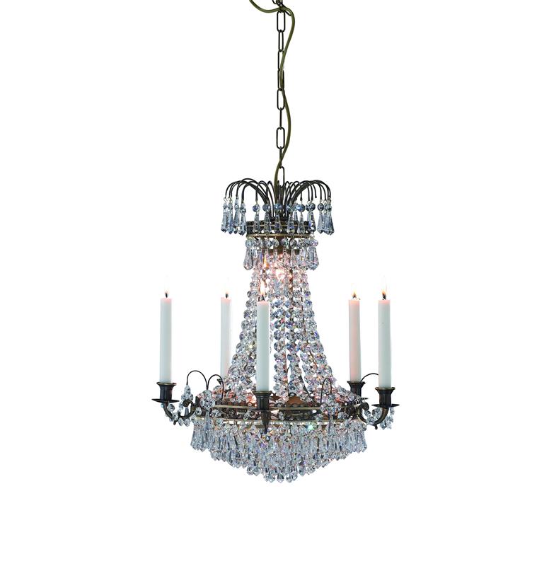 Darmowa Dostawa - Lampa wisząca 6x40 W mosiądz Markslöjd Läckö 100642