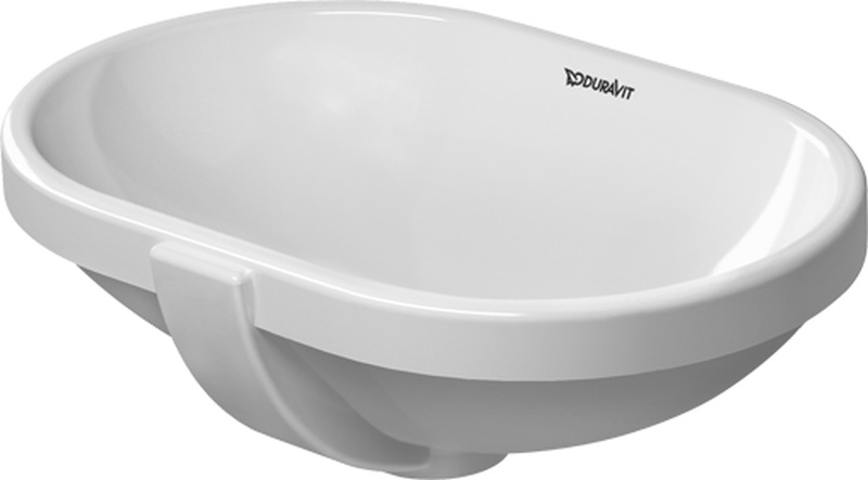 Darmowa Dostawa - Umywalka 43x28 cm owalna podblatowa biała Duravit Foster 0336430000