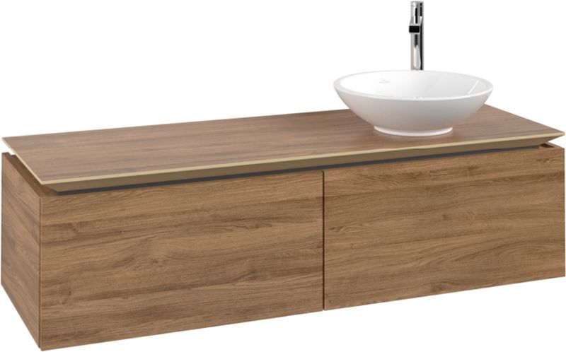 Darmowa Dostawa - Szafka podumywalkowa wisząca 140x50 cm Villeroy & Boch Legato B58900RH