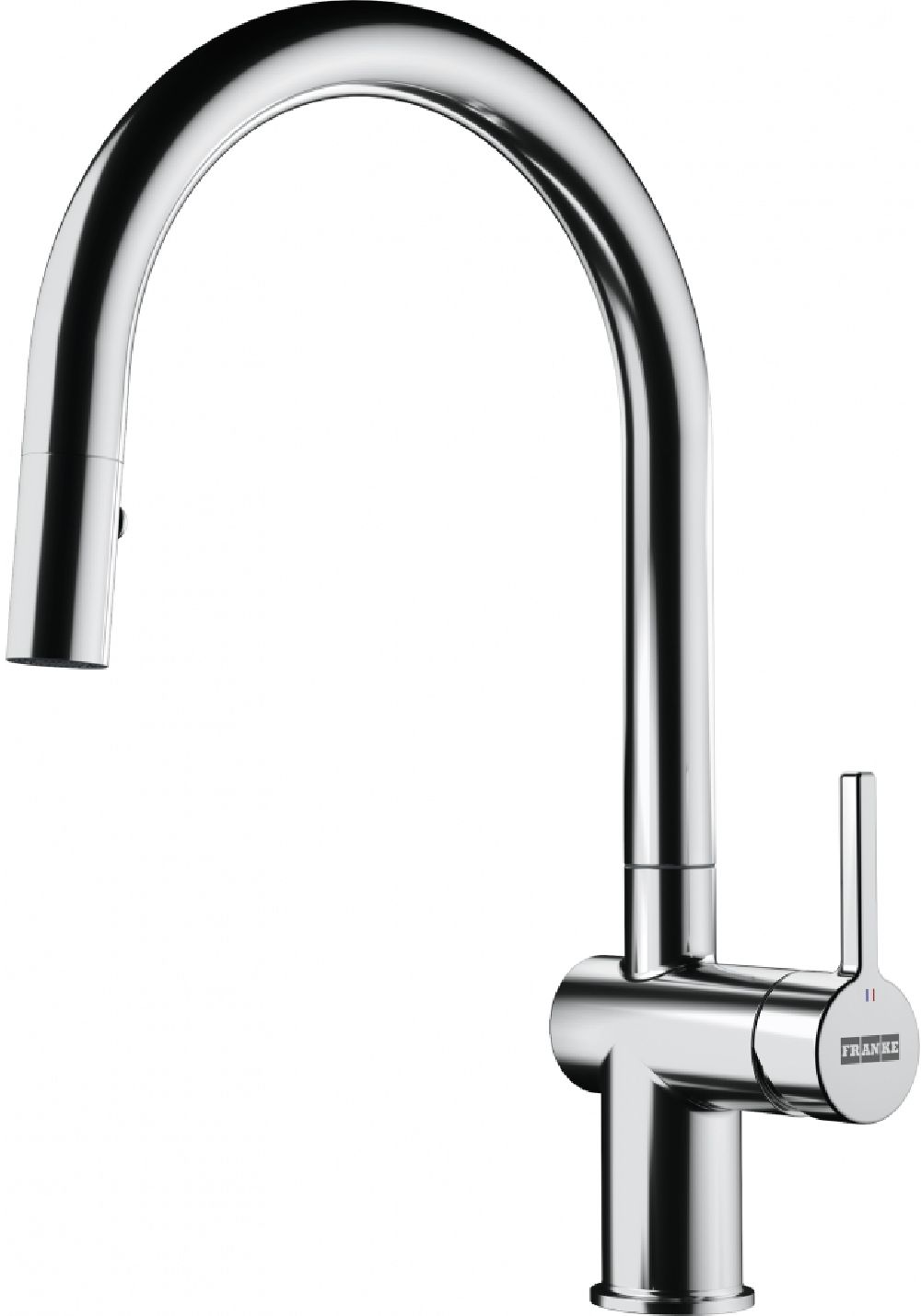Darmowa Dostawa - Bateria kuchenna stojąca chrom Franke Active J Pull-Out Spray 1150653401