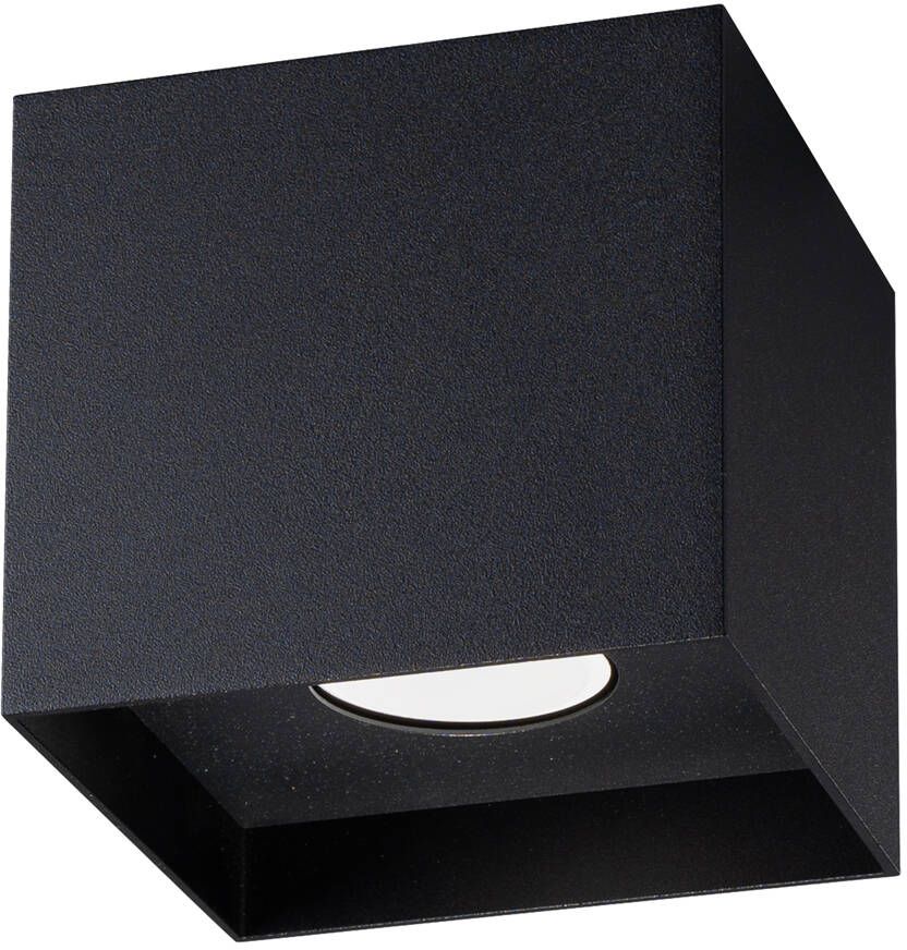 Darmowa Dostawa - Lampa podsufitowa 1x10 W czarna Sollux Lighting Hati SL1277