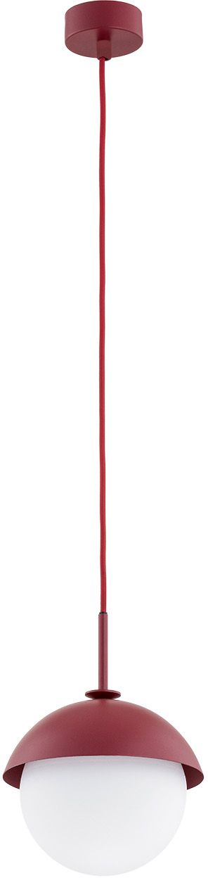 Darmowa Dostawa - Lampa wisząca 1x15 W czerwona Argon Cappello 8296