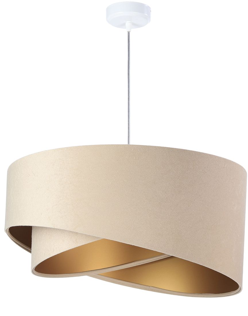 Darmowa Dostawa - Lampa wisząca 1x60 W złota-beżowa BPS Koncept Galaxy 060029