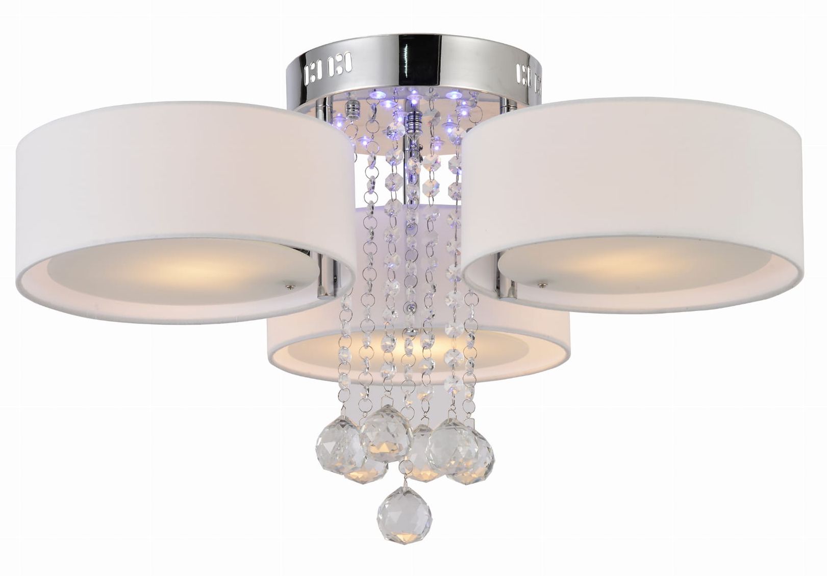 Darmowa Dostawa - Lampa podsufitowa 3x40 W biała-chrom Light Prestige Gambela LP9913CWH