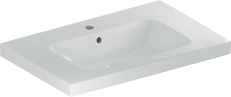 Darmowa Dostawa - Umywalka 90x48 cm prostokątna meblowa biała Geberit iCon 501840001