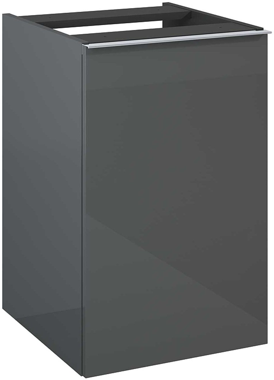 Darmowa Dostawa - Szafka 40x44.9x63.5 cm boczna wisząca antracyt Elita Look RE080402026610