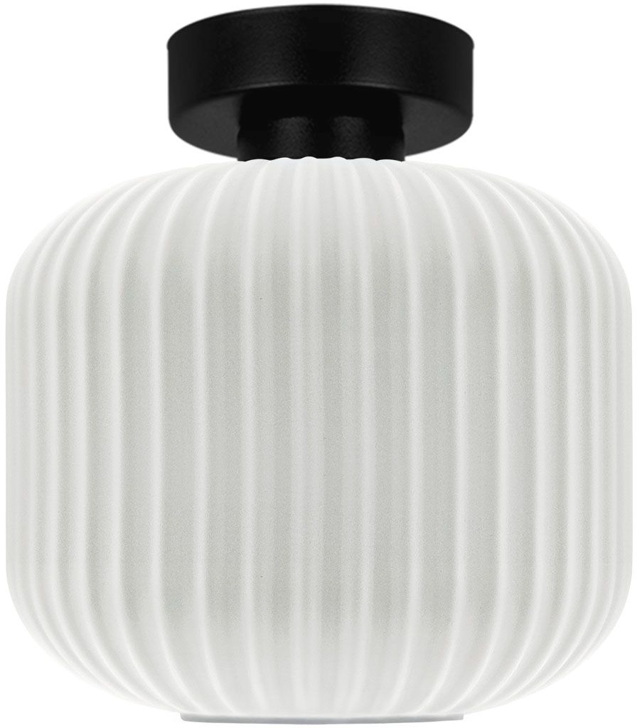 Darmowa Dostawa - Lampa podsufitowa 1x15 W biała-czarna Kaja Sparta K5642