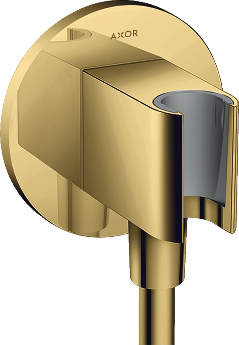 Darmowa Dostawa - Przyłącze kątowe z uchwytem złoty Axor ShowerSolutions 36733990