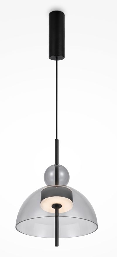 Darmowa Dostawa - Lampa wisząca 1x12 W czarna Maytoni Bangkok MOD185PLL11B3K1