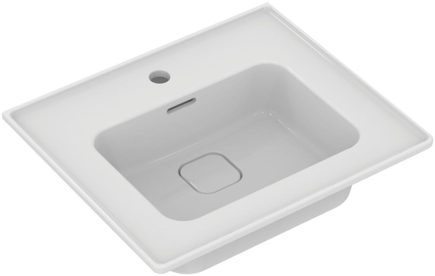 Darmowa Dostawa - Umywalka 54x46 cm prostokątna ścienna-meblowa biała Ideal Standard Strada II T298801