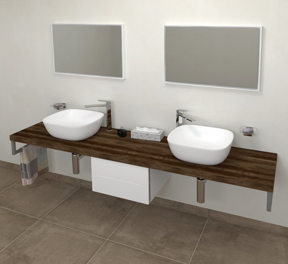 Darmowa Dostawa - Blat 240x49.5 cm dąb Sapho Avice AV2411
