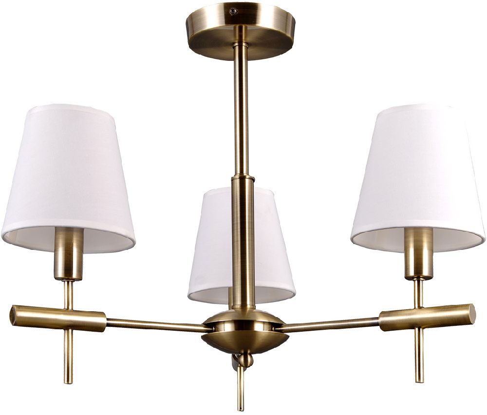 Darmowa Dostawa - Lampa podsufitowa 3x40 W złota Italux Balter MD384823