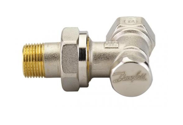 Darmowa Dostawa - Zawór kątowy nikiel Danfoss RLV-S 003L0121