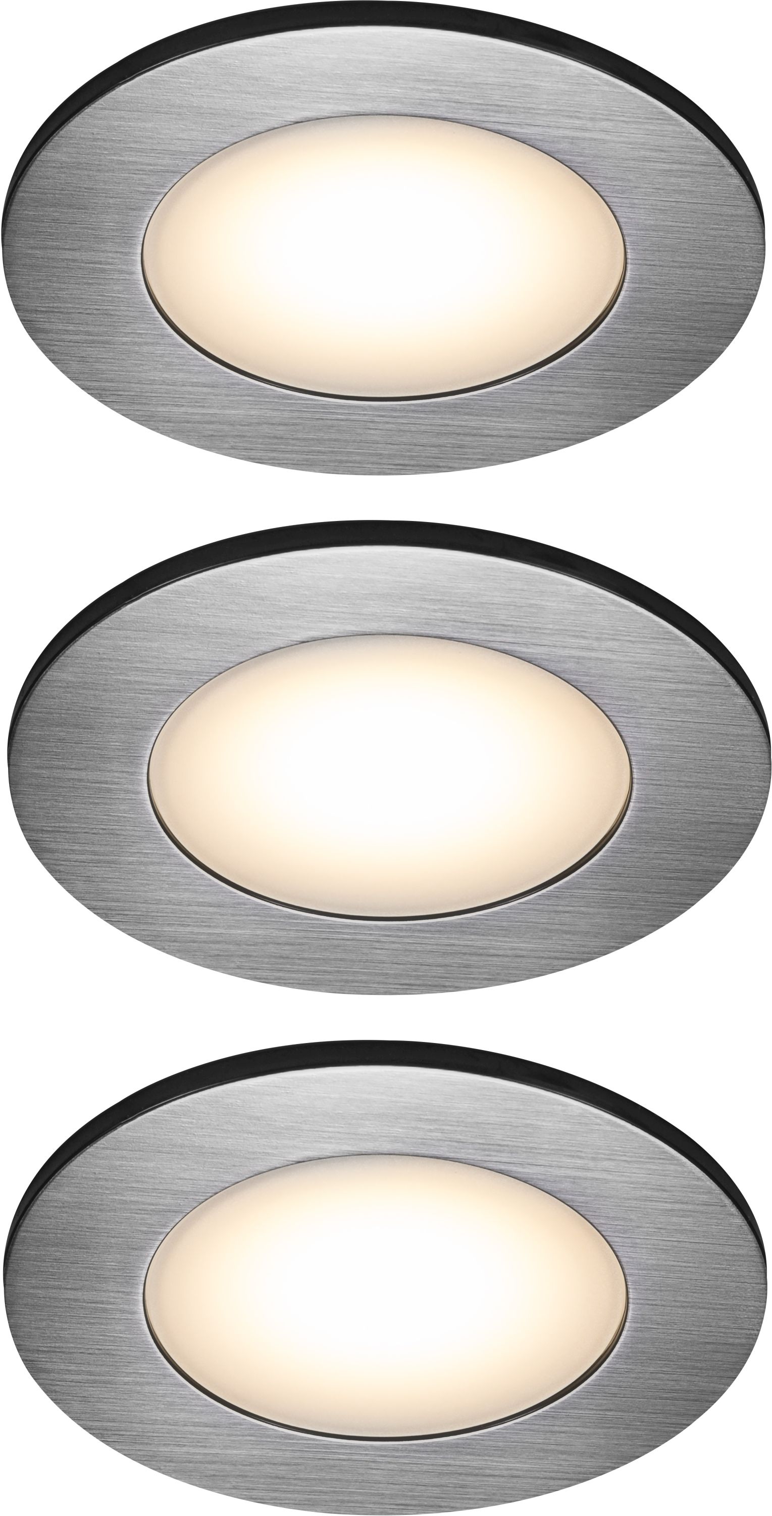 Darmowa Dostawa - Lampa do zabudowy 3x4.5 W nikiel Nordlux Leonis 49200155