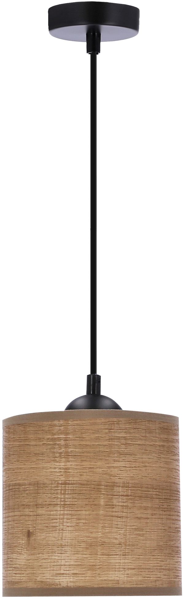 Darmowa Dostawa - Lampa wisząca 1x40 W czarna Candellux Legno 3118311