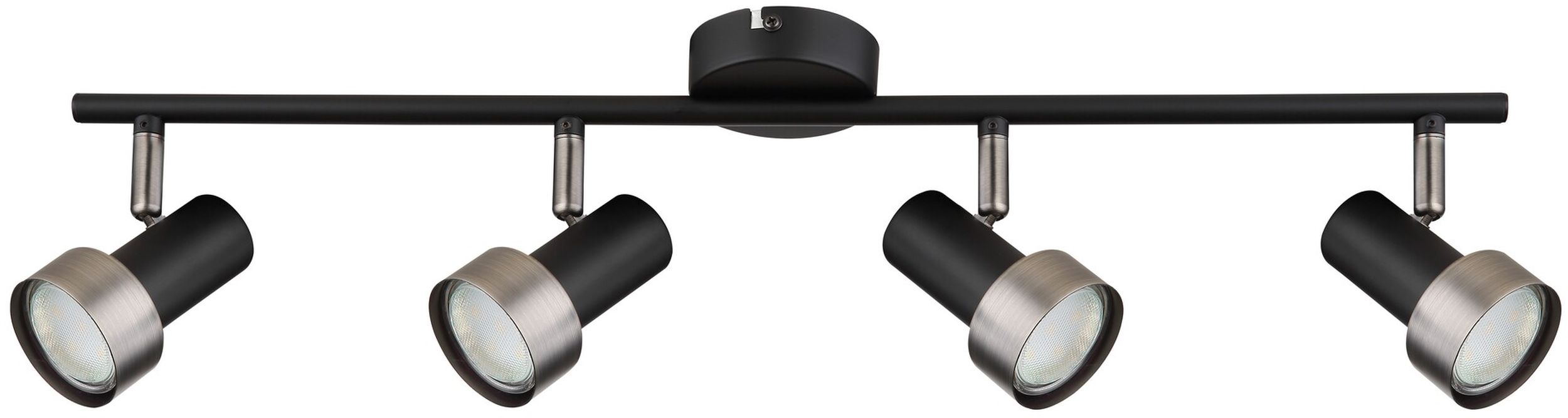 Darmowa Dostawa - Lampa podsufitowa 4x50 W czarny Rabalux Konrad 73014