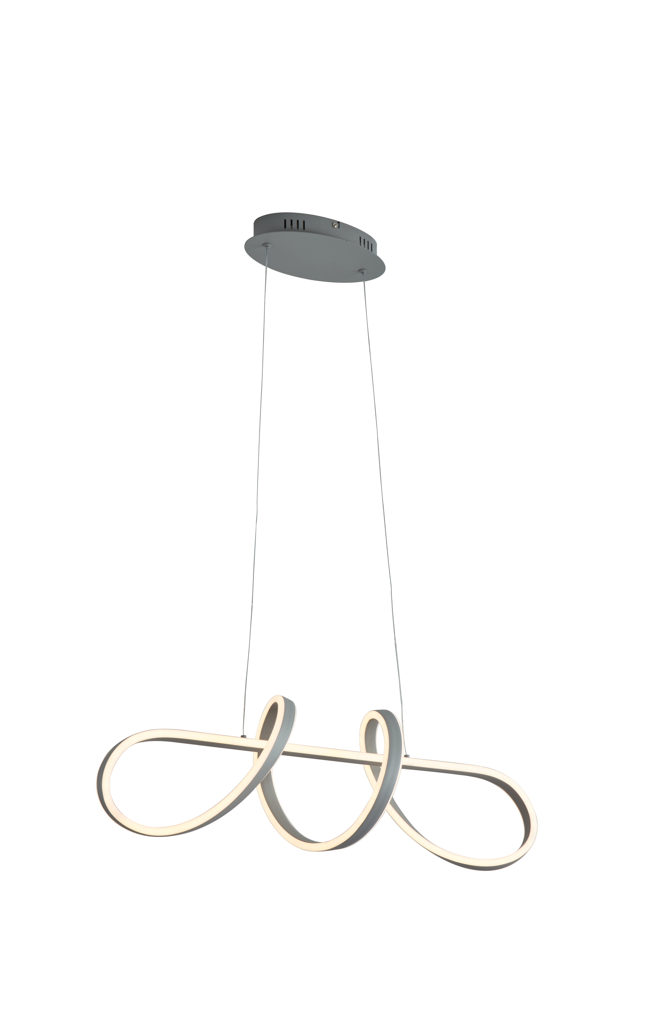 Darmowa Dostawa - Lampa wisząca 1x56 W szary/popielaty Aviano Trevance 62030106