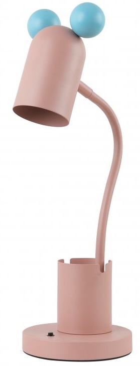 Darmowa Dostawa - Lampa biurkowa 1x25 W różowa GTV Mouse LBMOUS20DEC