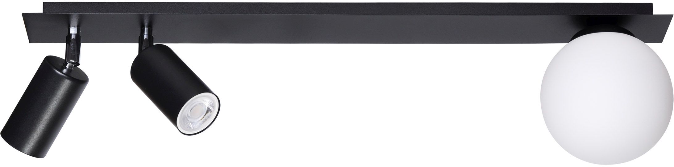 Darmowa Dostawa - Lampa wisząca 3x40 W biała-czarna Kaja Albio K4135