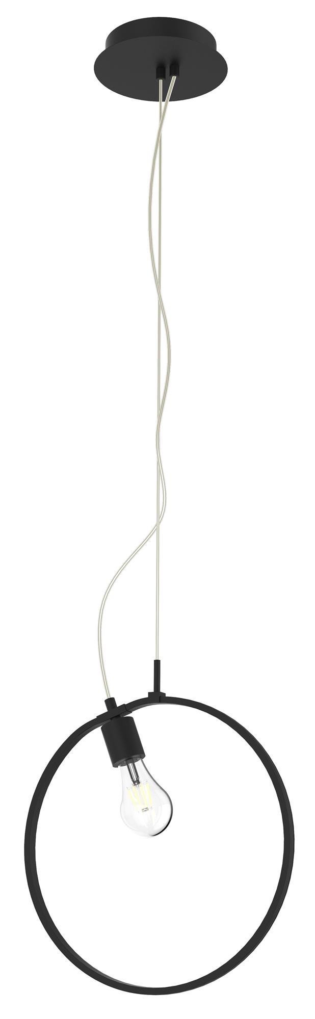 Darmowa Dostawa - Lampa wisząca 2x60 W czarna Apeti Skiros A0024321