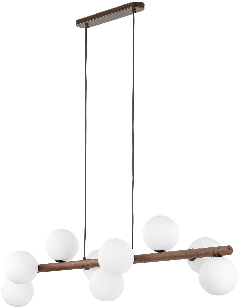 Darmowa Dostawa - Lampa wisząca powyżej 6x8 W drewno TK Lighting Estera 10273