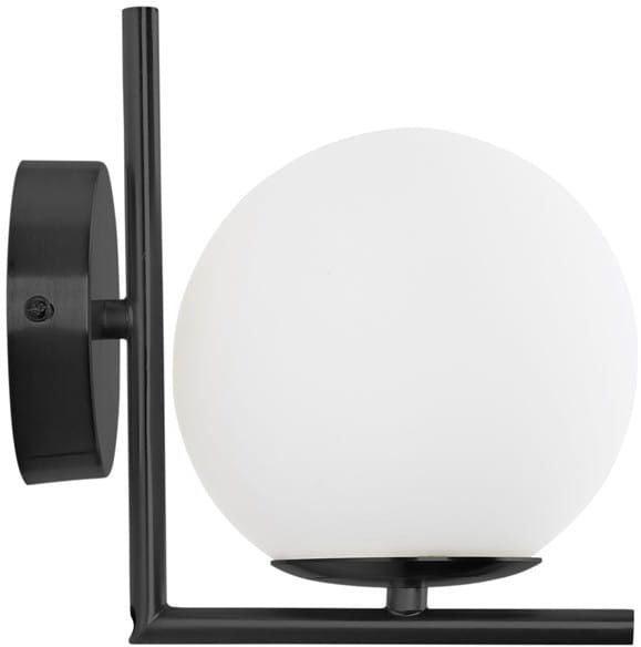 Darmowa Dostawa - Kinkiet 1x20 W biały-czarny Abruzzo Milano ABRKMRB