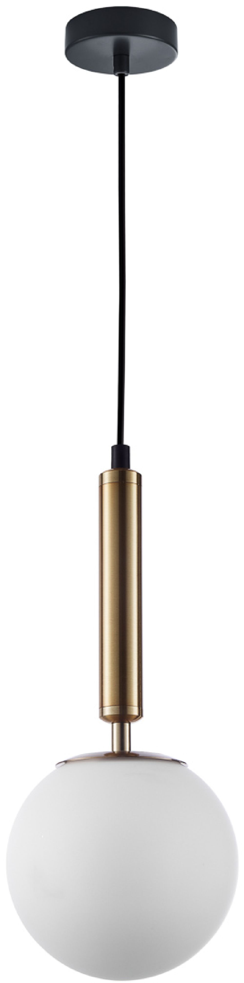 Darmowa Dostawa - Lampa wisząca 1x10 W mosiądz Italux Ravena PND23241GDOPA