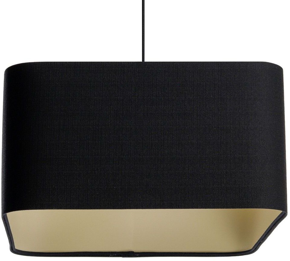 Darmowa Dostawa - Lampa wisząca 1x60 W czarna BPS Koncept Kwadro len light KW00540W20
