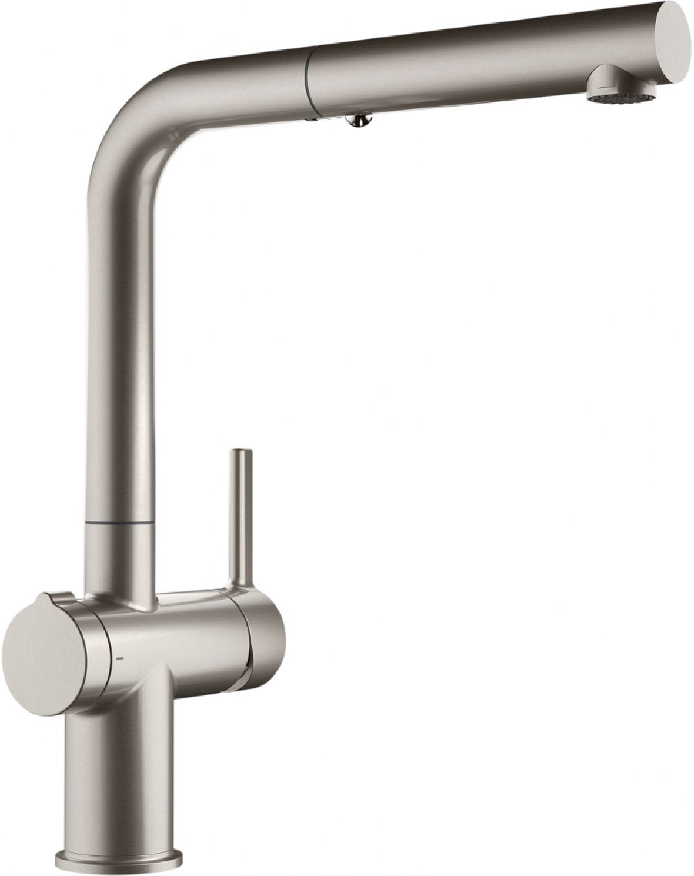 Darmowa Dostawa - Bateria kuchenna stojąca stal Franke Active L Twist Pull Out Spray 1150653505