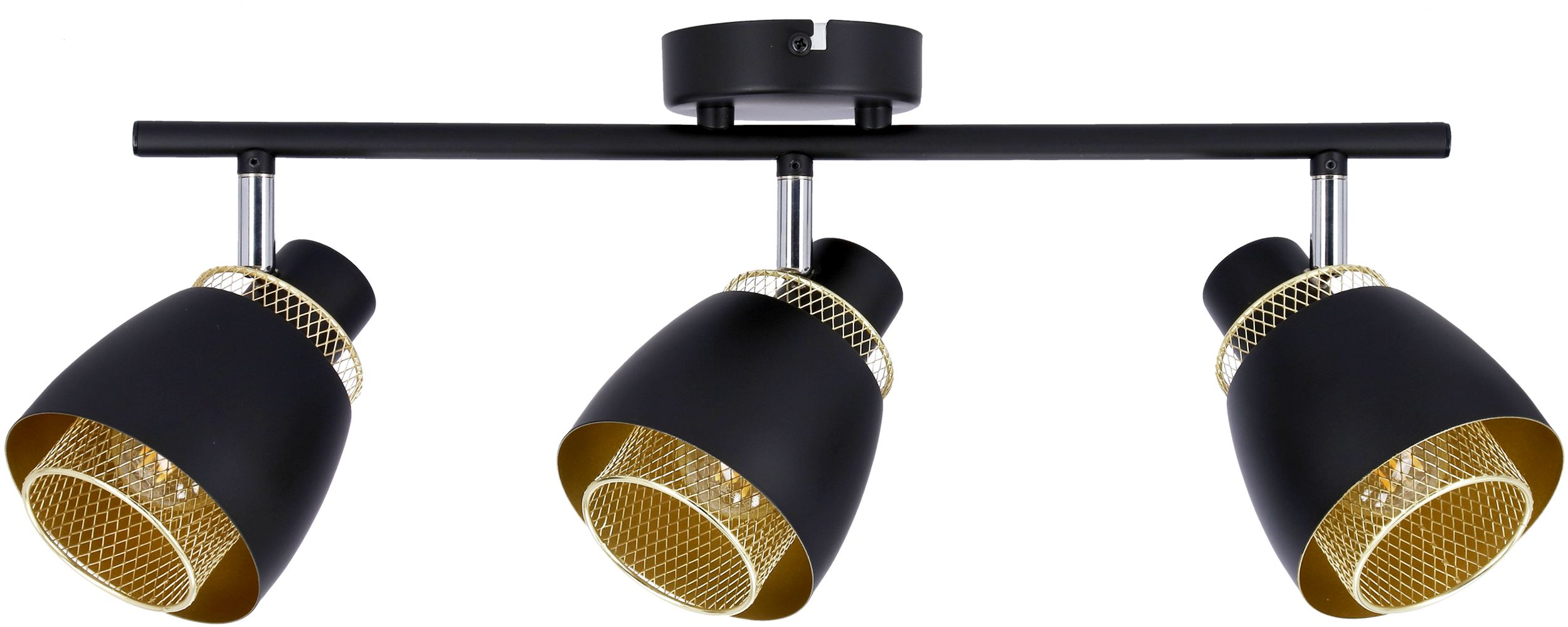 Darmowa Dostawa - Lampa podsufitowa 3x40 W czarna Candellux Aleksandria 9313767