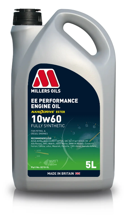 MILLERS EE PERFORMANCE 10W60 5L - Petrostar