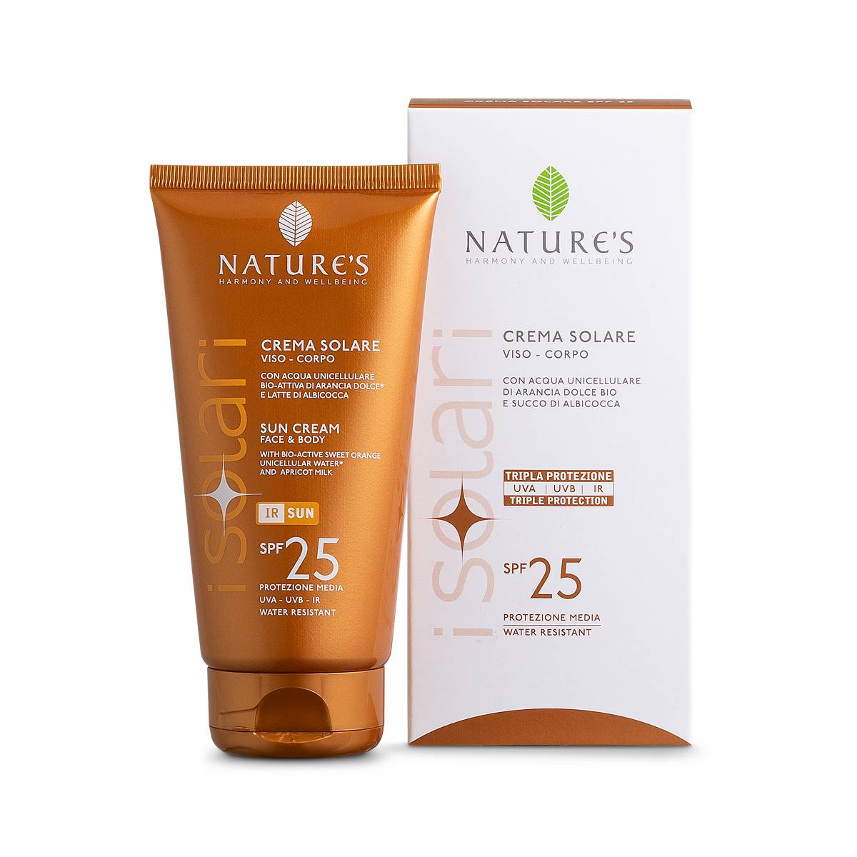 Isolari Nawilżający Krem Przeciwsłoneczny SPF25, 150ml