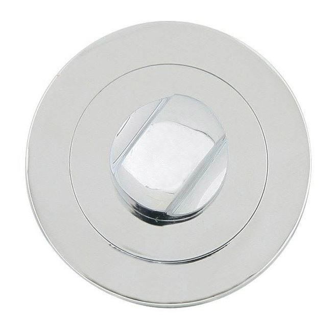 Szyld drzwiowy 950 M6 okrągły WC chrom