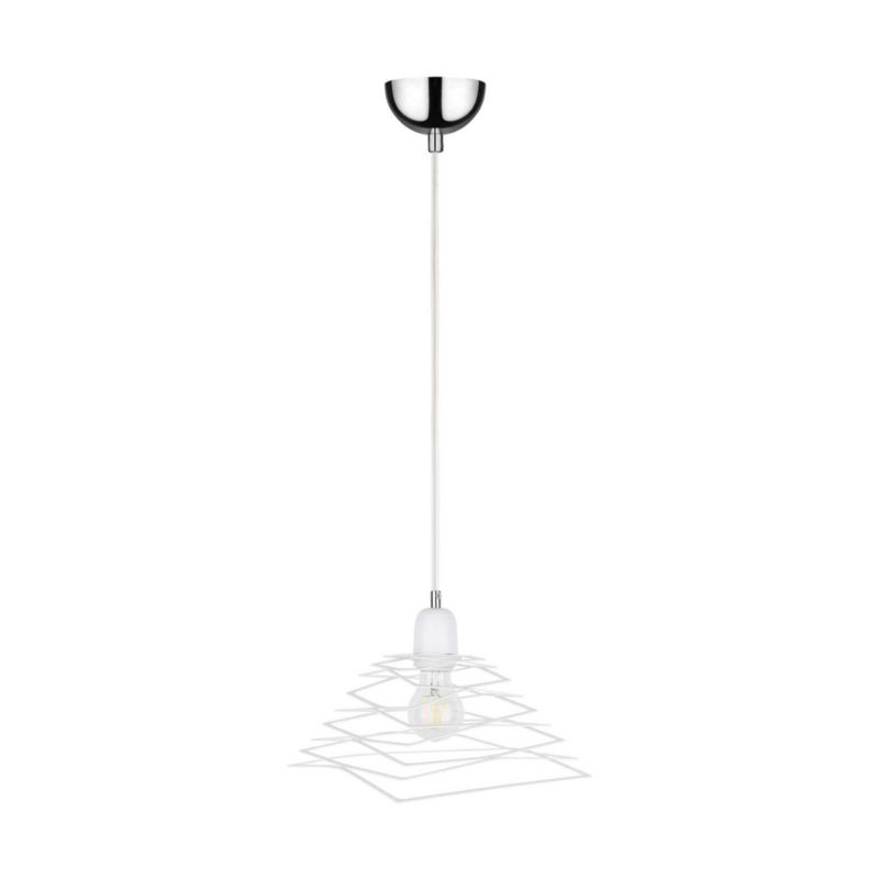 Lampa Wisząca SPOT Light 1xE27 Max.60W Biały, Abstrakcyjny Design od Polskiego Producenta, 1 szt.