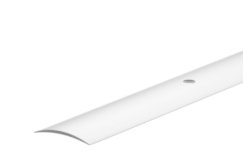 Profil progowy montaż na wkręt Cezar Srebrny 40mm 3m aluminiowy 1 szt.