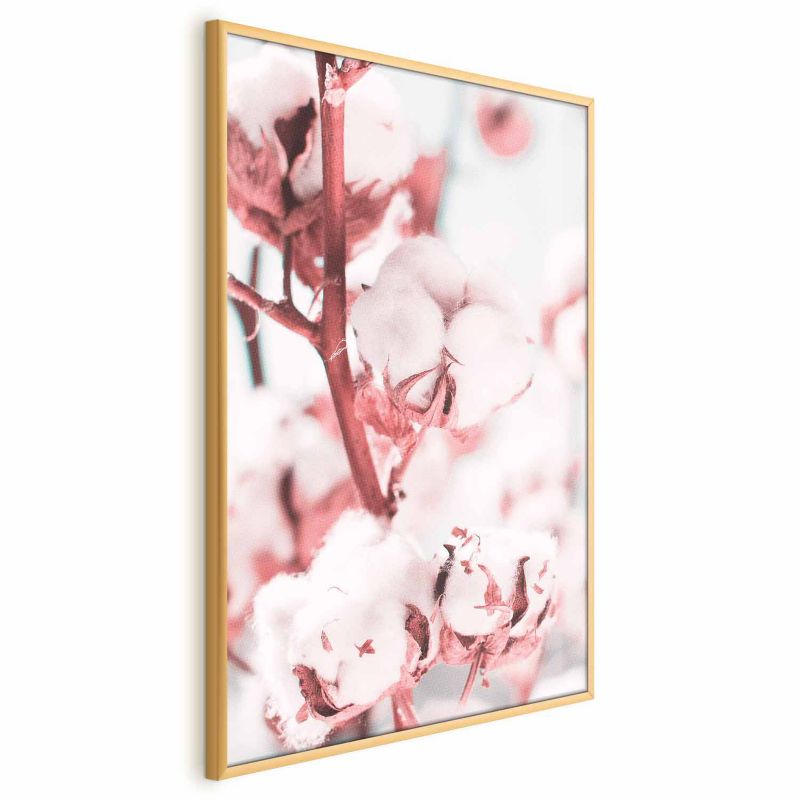 Plakat Artgeist Bawełna 60x90 cm z ramą złotą 1 szt