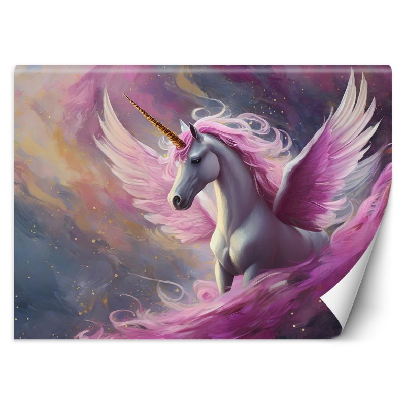 Fototapeta Feeby Różowy jednorożec 350x245 1 szt
