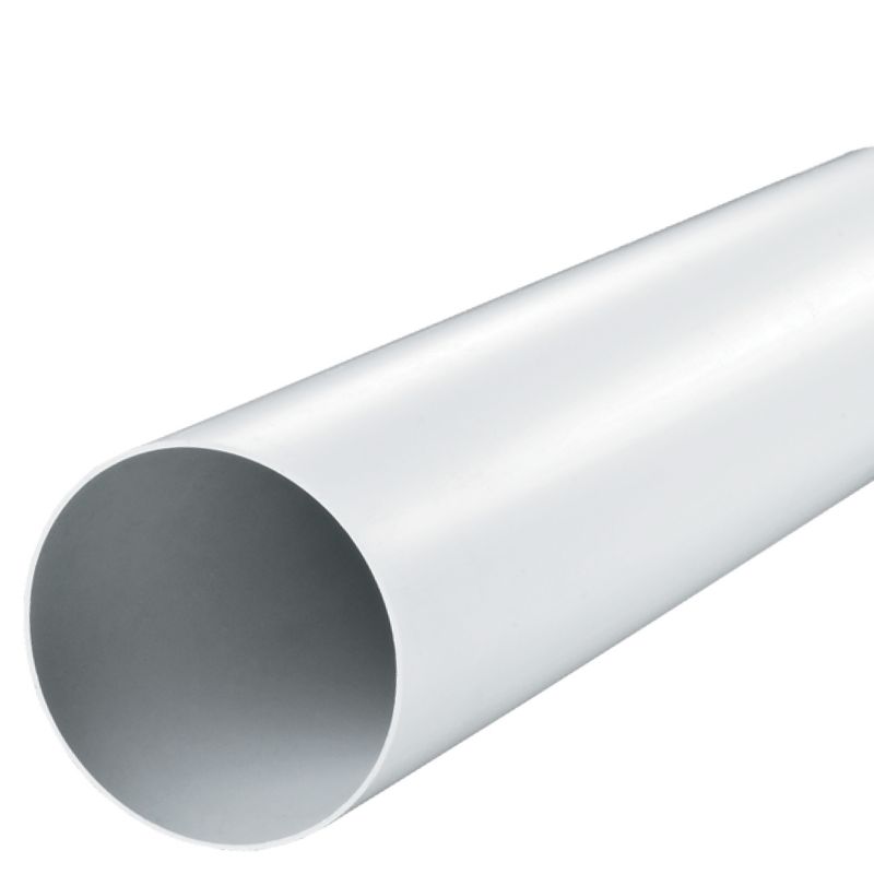 Kanał okrągły Vents fi 125 mm 50 cm biały