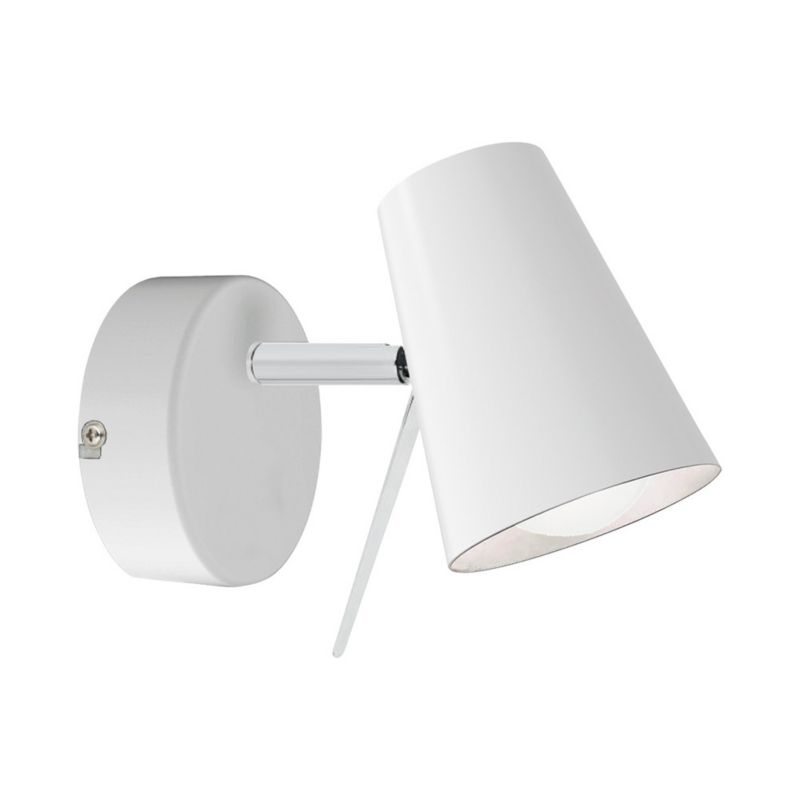 Kinkiet SPOT Light 1xE14 Max.40W Subtelna Biel w Minimalistycznym Stylu, Polski Producent, 1 szt.