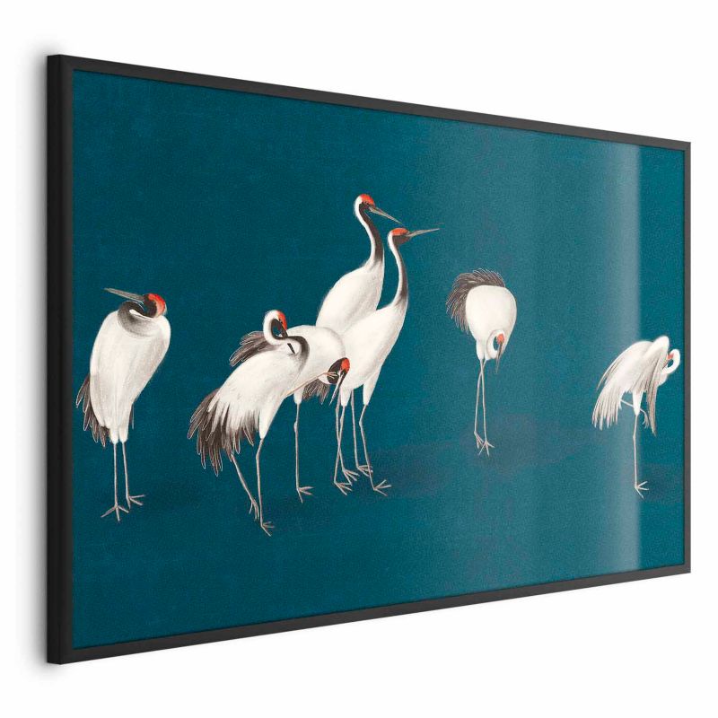 Plakat Artgeist Wieczór nad stawem 60x40 cm z ramą czarną 1 szt